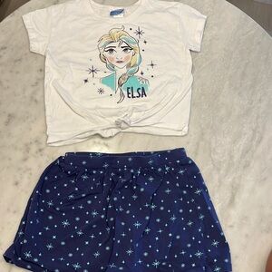 Disney skort and shirt